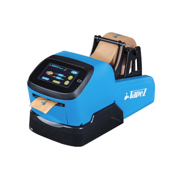 Dispensador automático de cinta engomada TapeZ TZ-A2 para embalaje profesional, logística y eCommerce.